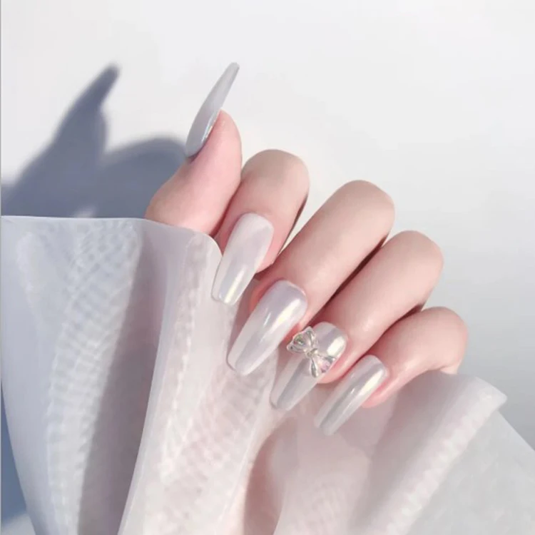 
Wholesale Custom Brand Art Charm 3d Butterfly Stickers For Women With Candy Colored Bow Nail Art Decorations 