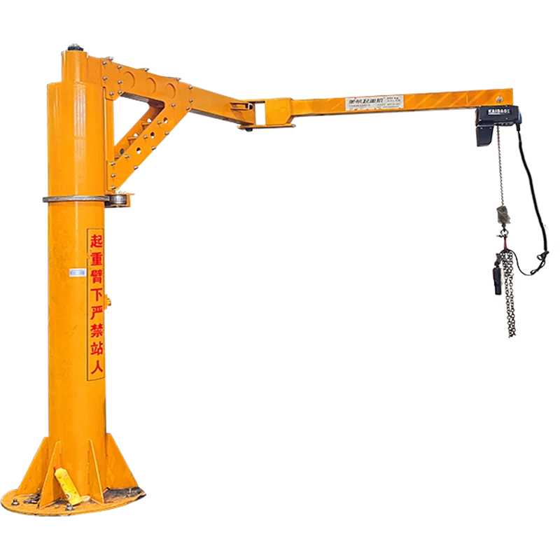JIB Crane 360  Degree Electric  Rotation Electric Hoist Type /Jib Folding Crane for Sale