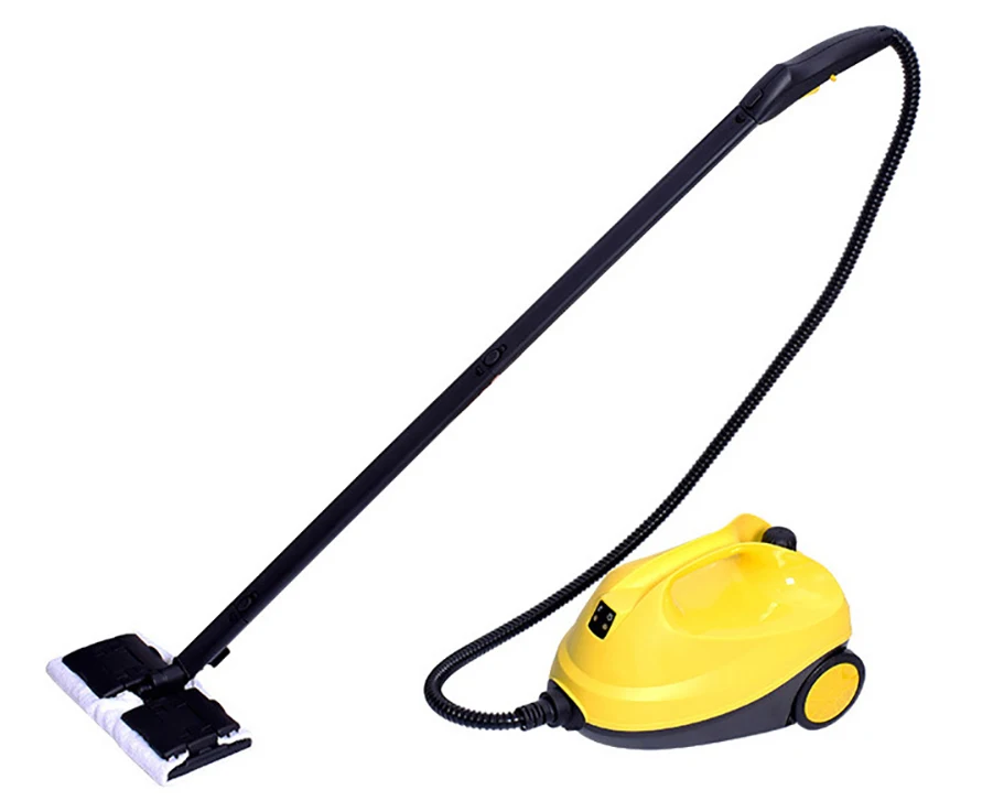 Многофункциональный пароочиститель с 13 аксессуарами, бак 1800 мл для пола, окон, ковровых покрытий, кухни