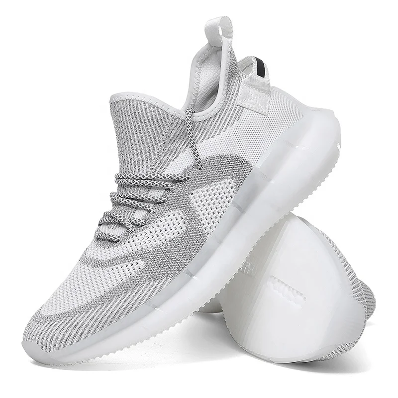 
Fly-knitting Breathable Cushion Casual Running Sports For Men And Women Sneakers Shoes 
