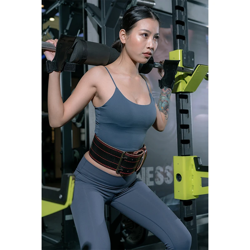 Высокое качество кожаный рычаг здания фитнес мощность подъема мужские тренировочные штаны Пояс для тяжелой атлетики