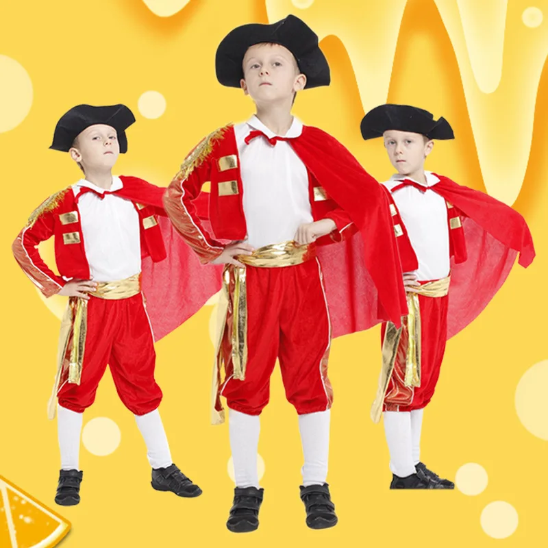 Новинка, распродажа, костюм Matador для косплея Хэллоуина, испанского бульфайта, одежда для выступлений