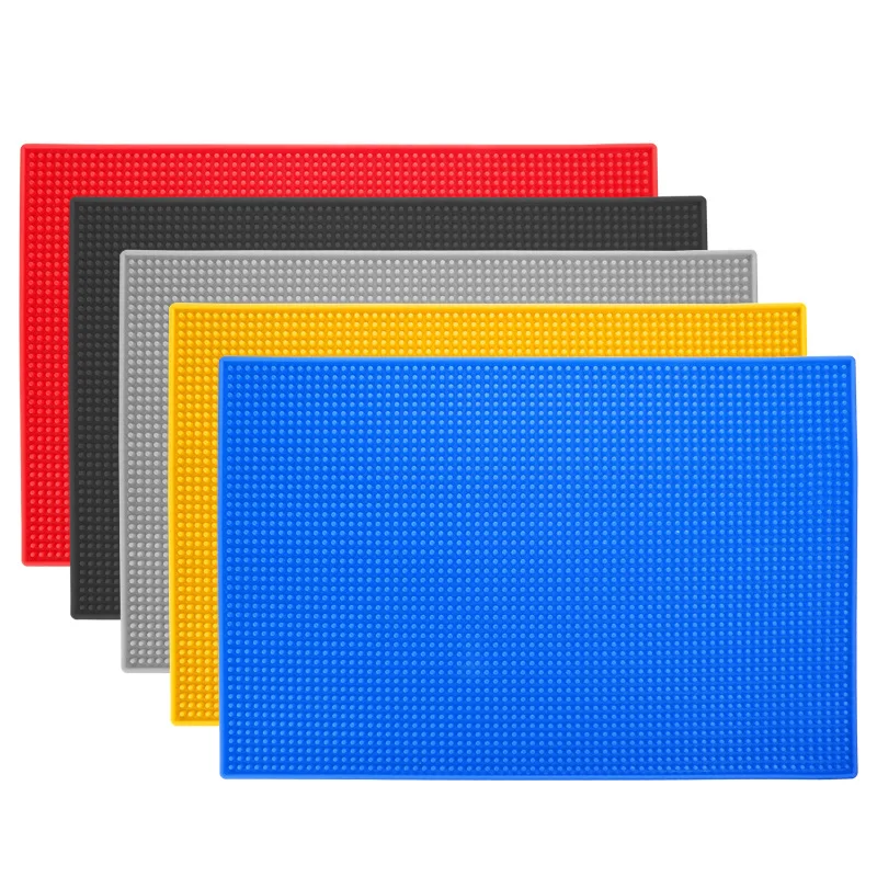 Профессиональные прокладки для салонов и парикмахерских работ гибкие резиновые коврики машинки стрижки салонные инструменты парикмахерской коврик станции