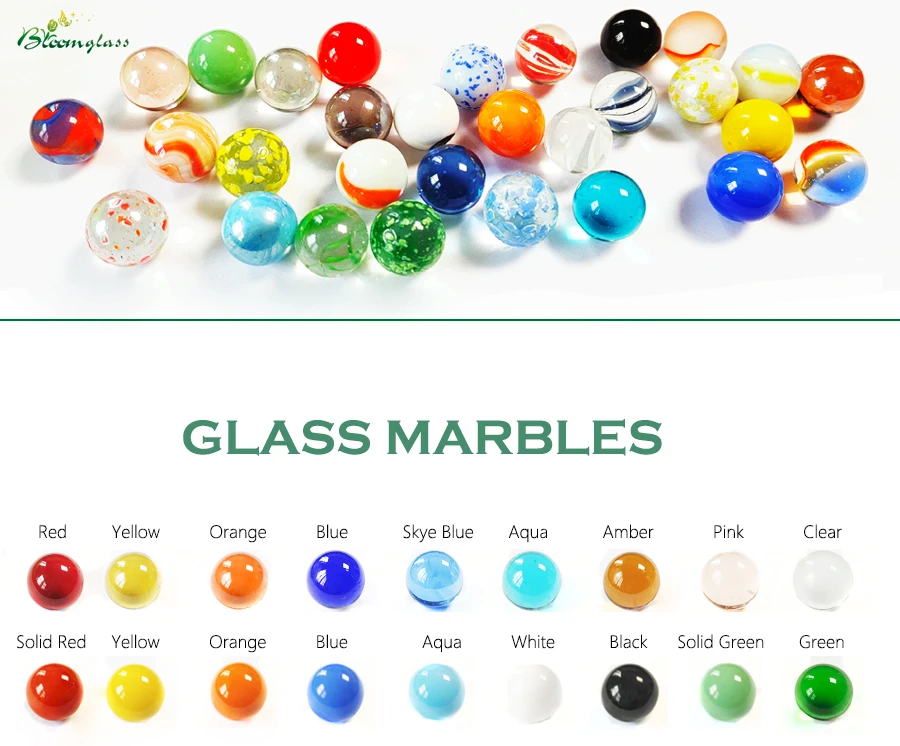 glass marbles 