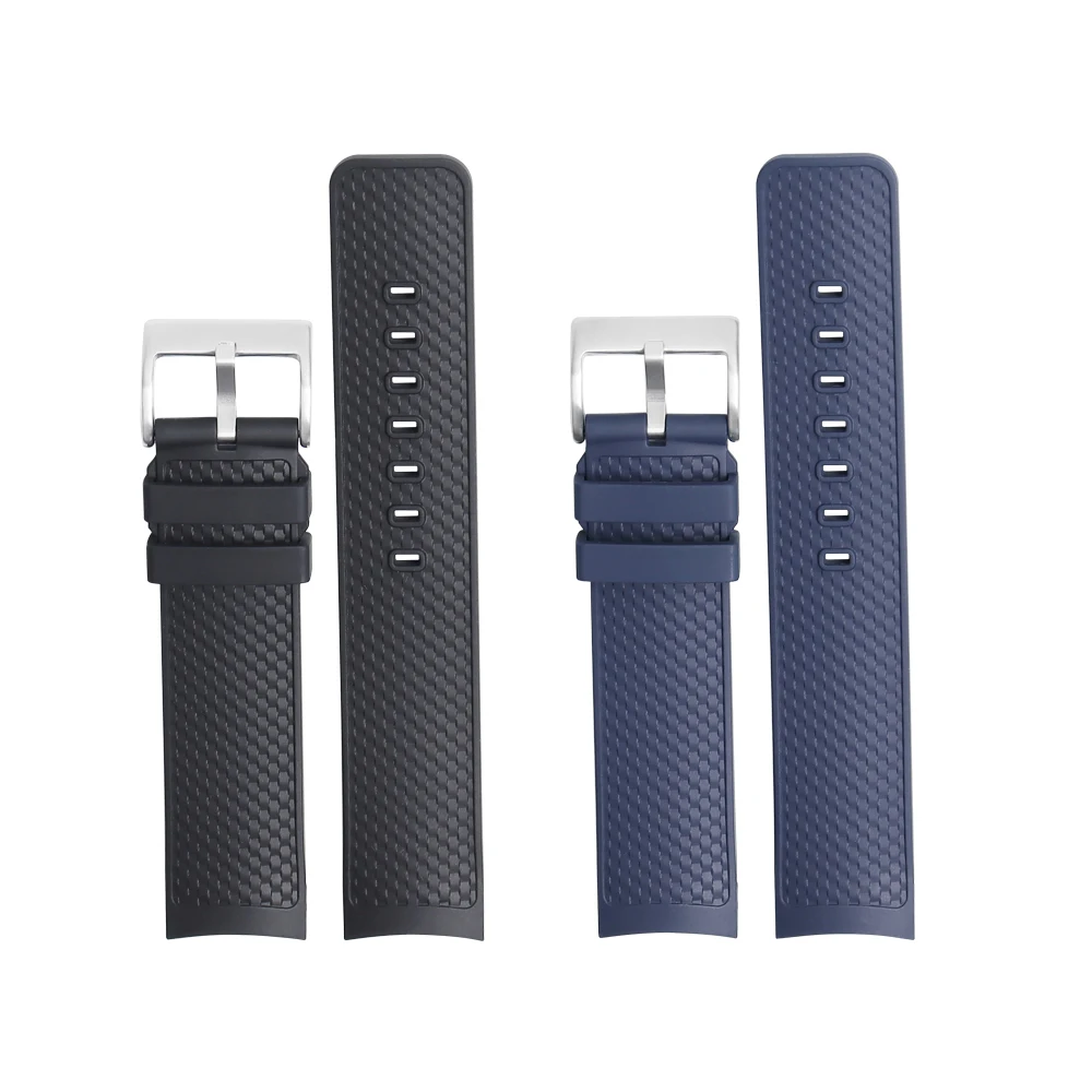 22mm Fluorine Rubber Watchband for IWC AQUATIMER FAMILY IW376806 IW379503 for Men FKM Rubber Quick Release Watch Strap