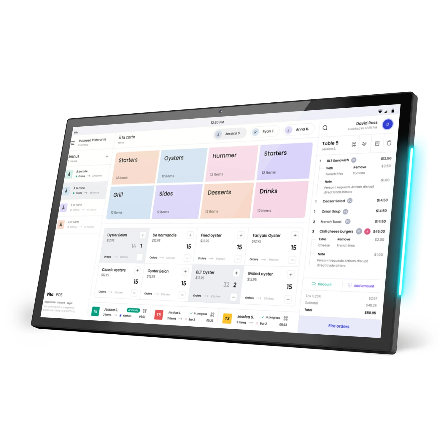 Android система POS POE power android 11 ЖК-дисплей цифровой планшет android бизнес-конференция ресторан с обратной связью планшет