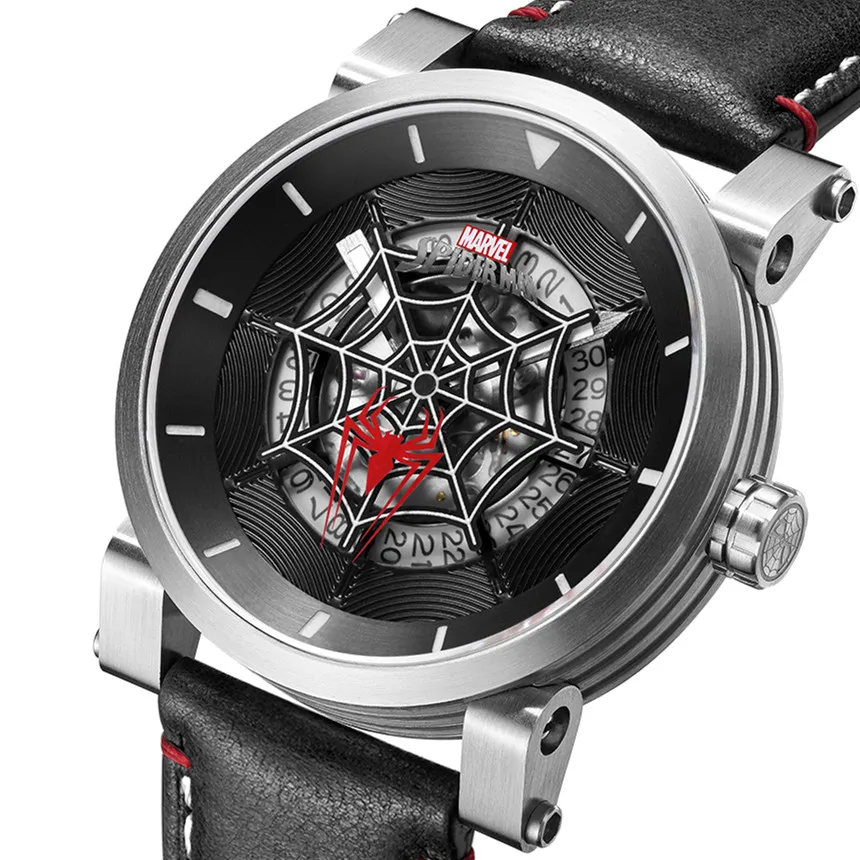 Marvel exclusive license Avengers MIYOTA Automatic Movement stainless steel Luxury Waterproof superman adult watch