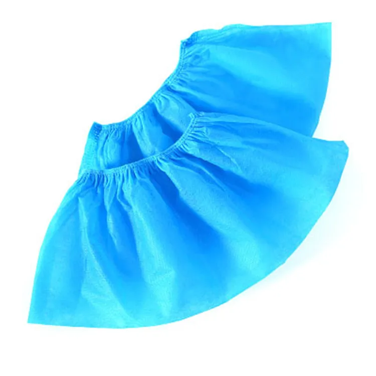 The Newest Disposable Pp Nonwoven Overshoes Cover Nonslip Premium Non woven Plastic CPE Medical Shoe Covers