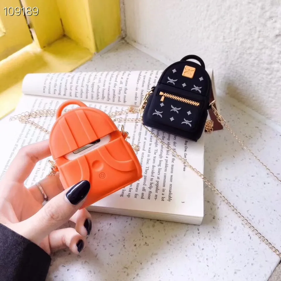  Модный дизайн mcm сумка airpod чехол hypebeast Дизайн для airpods 1