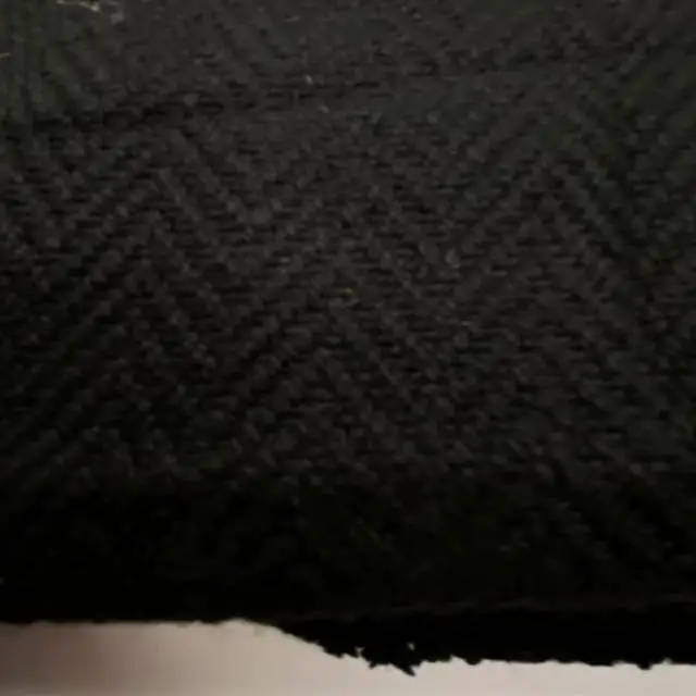 Flame retardant black felt pre-oxygenated silk fiber fire blanket needled fire retardant non-woven fabric