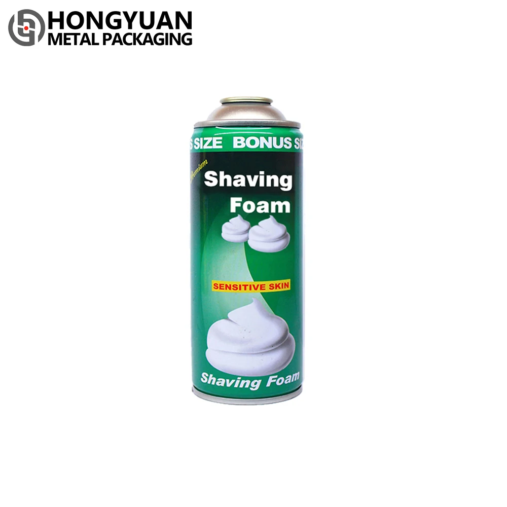Wholesales Aerosol cans metal tinplate cans for shaving foam spray