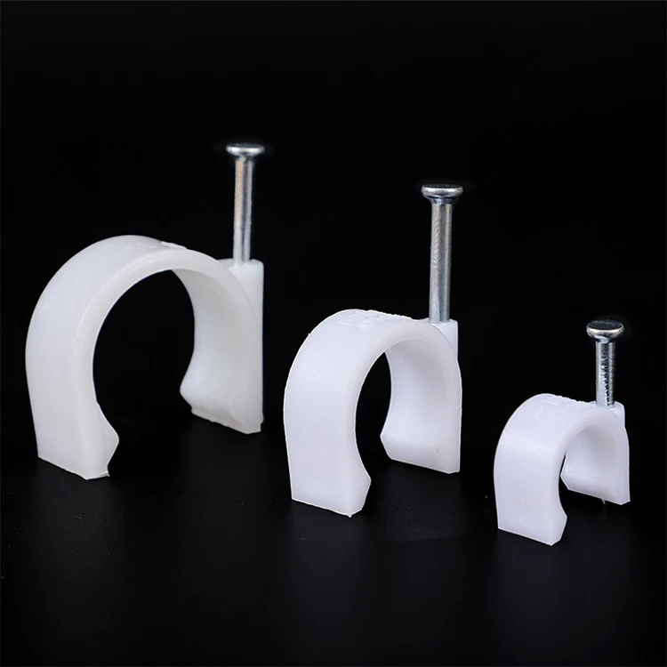 Plastic nylon cable fixing clip holder wire fixed clips