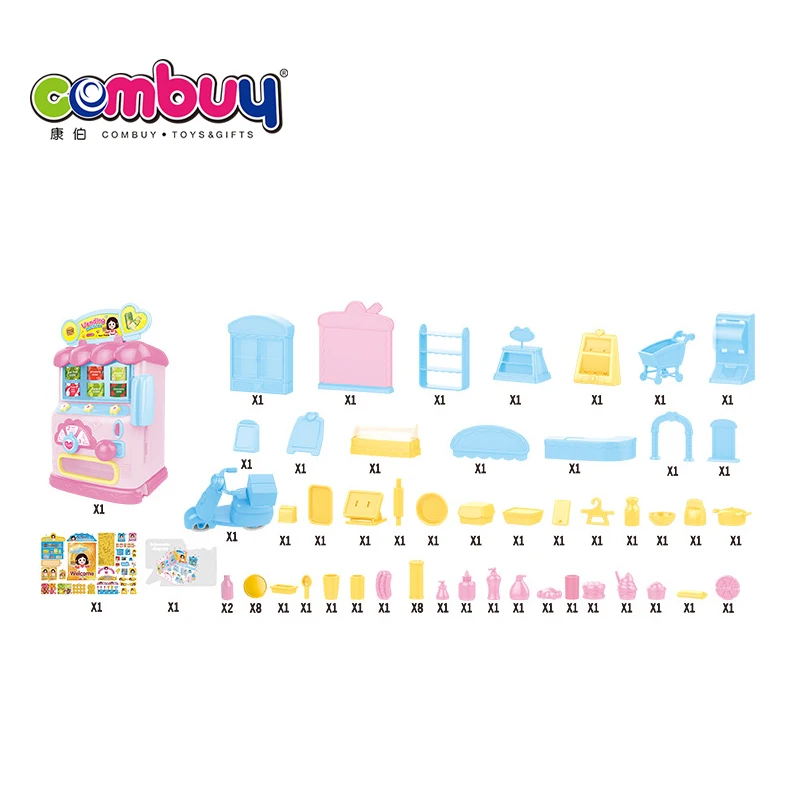 Fashion store pretend play shopping vending kids toy grocery store