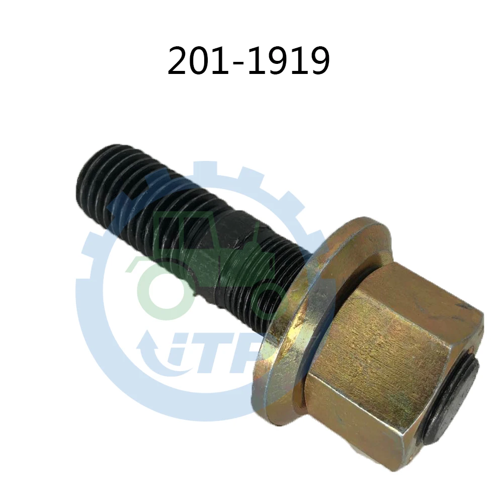 Flange  Wheel  Stud 226-4340 226-4341 238-5251 238-5252 Suitable for Caterpillar