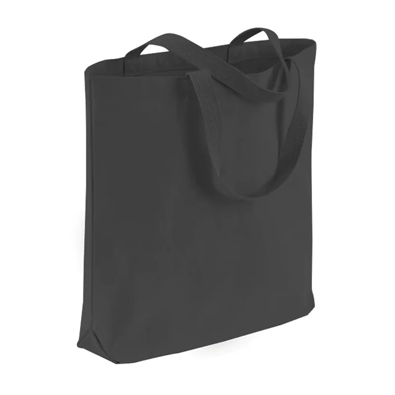 Cotton Canvas Tote Bag Reusable Book Magazine Cloth Bag Shoulder Bag for Beach Travel Shopping Pouch