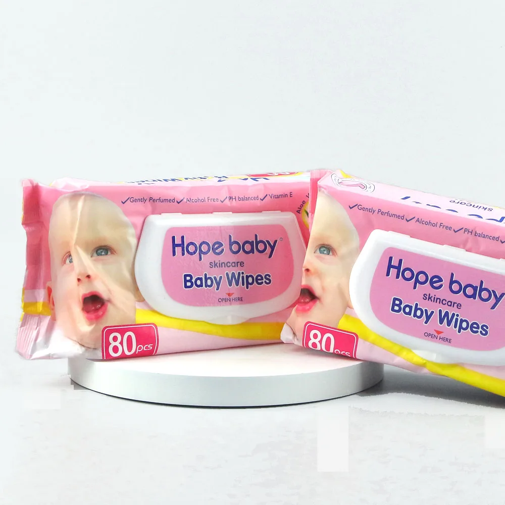 Customized Logo Wet Wipes OEM/ODM Acceptable Mulit-purpose Cleaning Baby Wet Wipes
