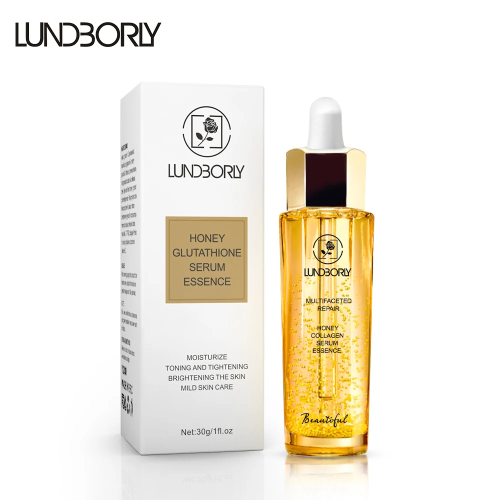 Pretty Cowry Niacinamide Face Serum Glutathione Whitening  Hyaluronic Acid Brighten Skin Anti-Aging Face Serum