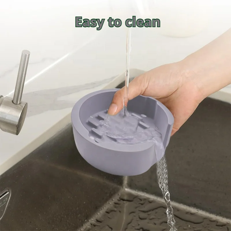 Silicone Sponge Holder Kitchen Sink Organizer Tray Dish Caddy Soap Dispenser, Scrubber Spoon Holder,Dishwashing Accessories