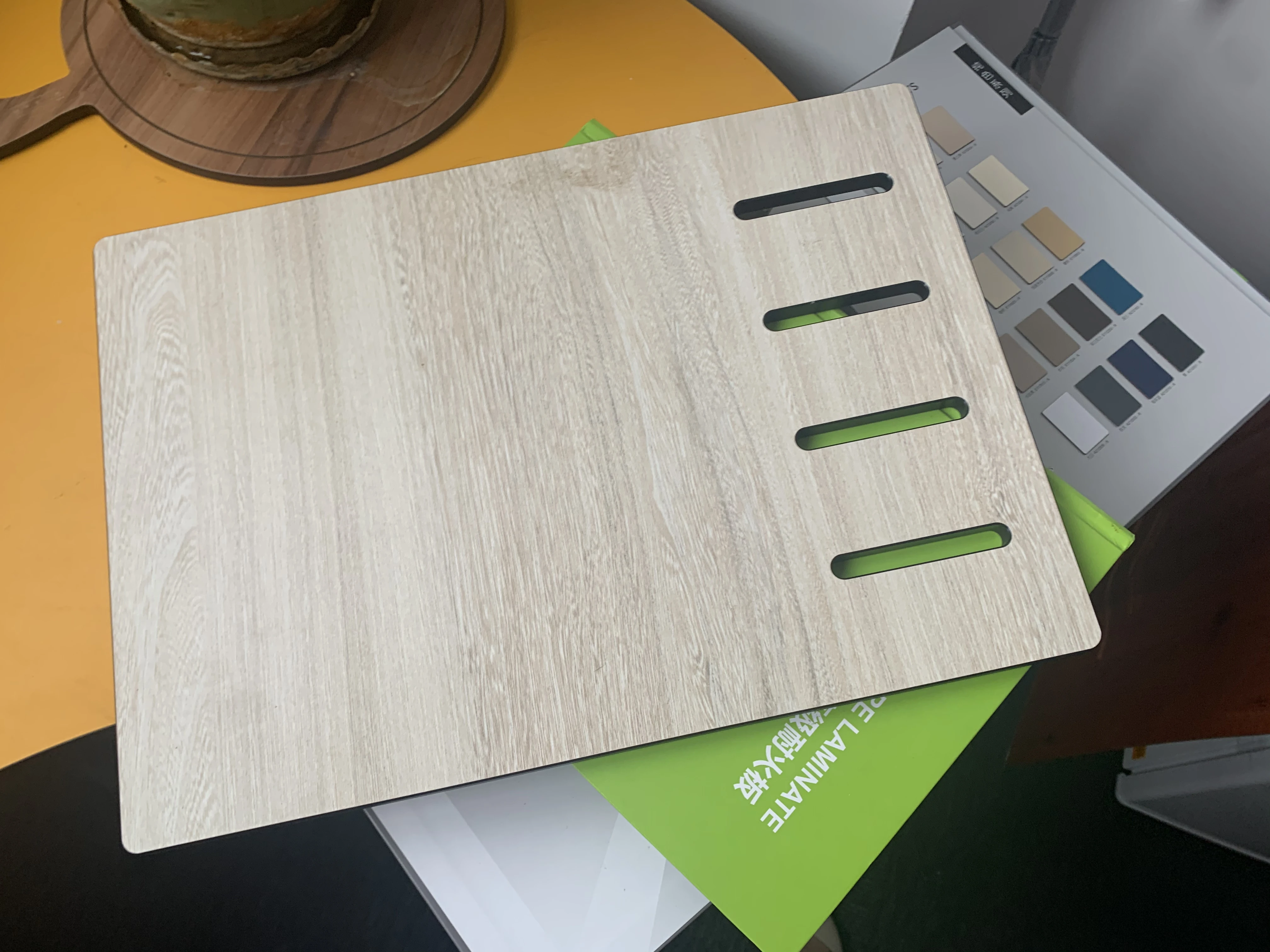 Compact Laminate Board / Light Compact Phenolic Board / Custom CNC Cut Finished HPL Products