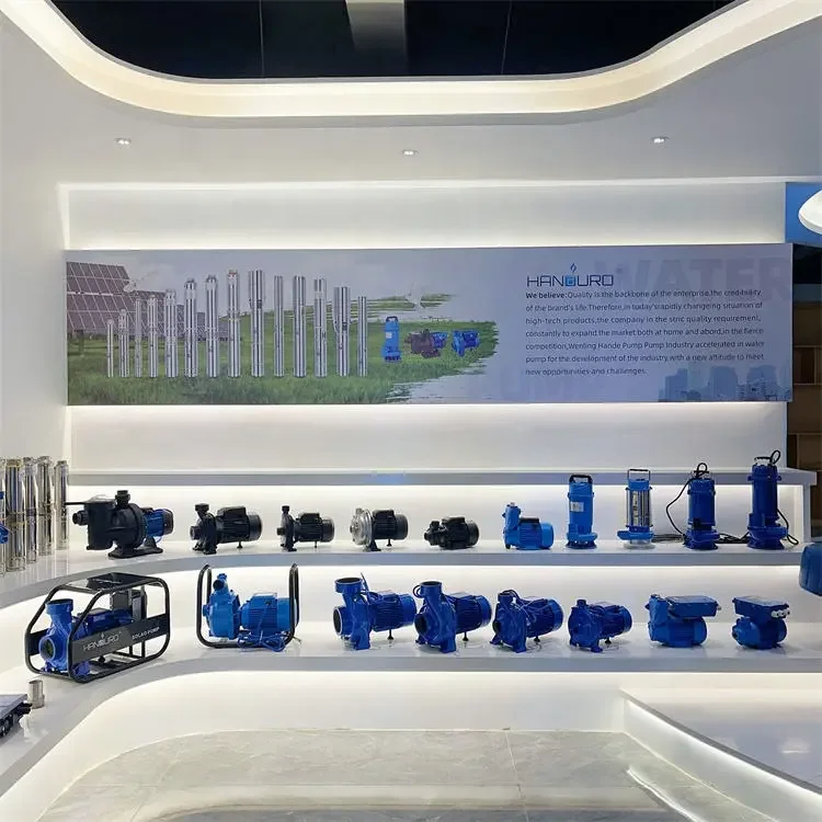 Handuro 750W 1HP High Flow High Pressure Solar Centrifugal Pump Solar Hybrid Land Surface Water Pump For Agriculture