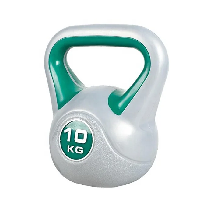 Factory Plastic Kettlebells Filled with Cement 2kg-20kg Fixed Vinyl Kettlebell Sets