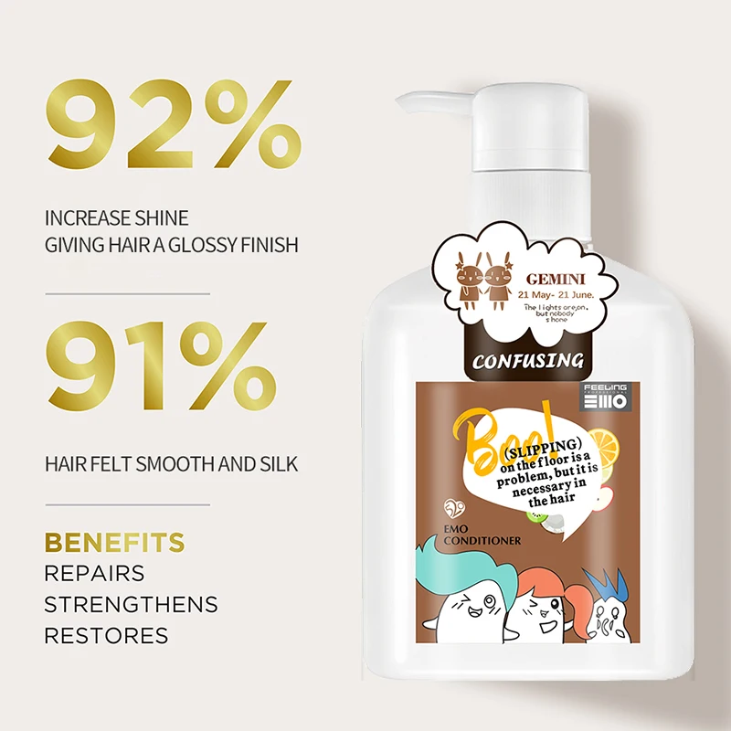 Professional hair care products manufacturer custom conditioner hair oem curly hair organic shampoo and conditioner for women