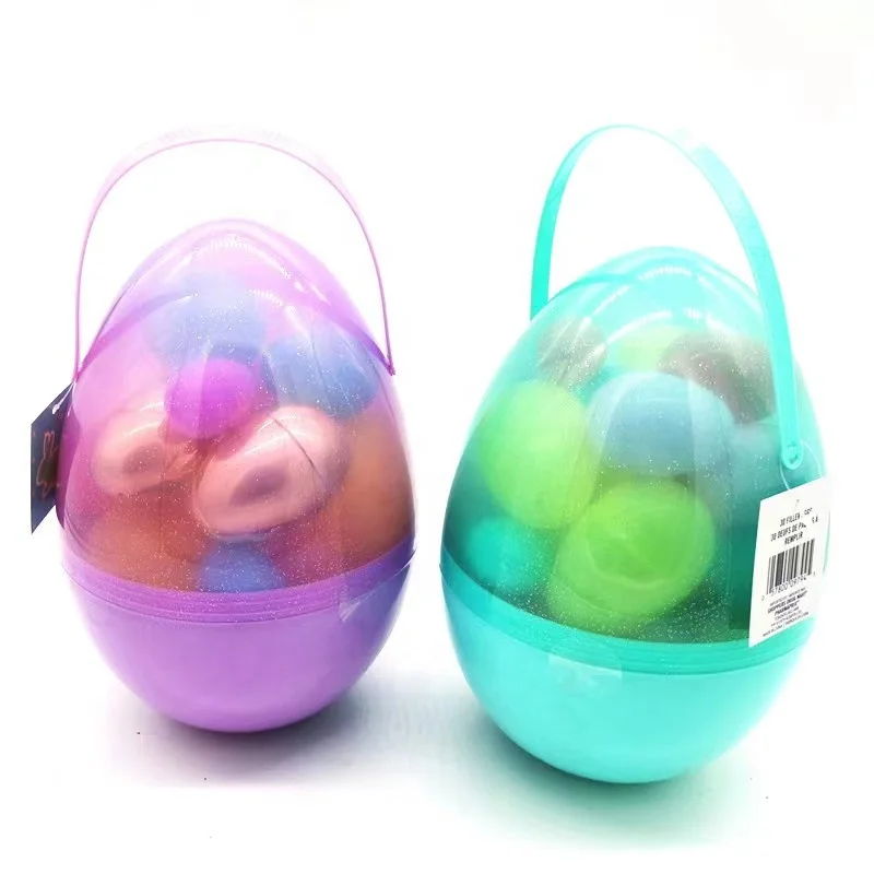 Manufacturers supply 10 inch Easter Eggs with Easter Plain Open eggs