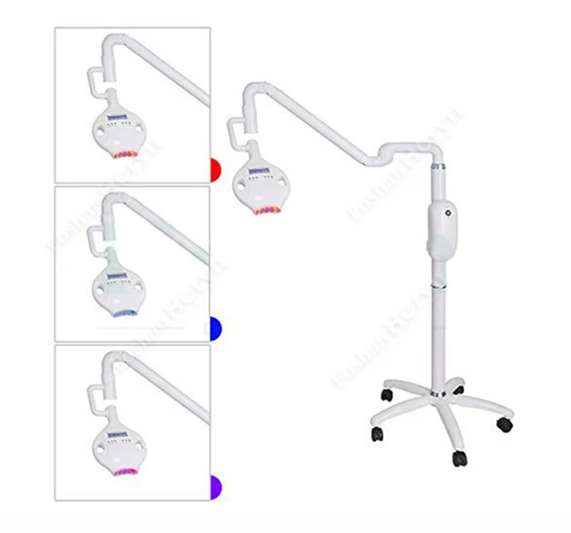 
3 colors and 8 LED lamps dental whitening laser / dental bleaching lamp /tooth whitening unit 