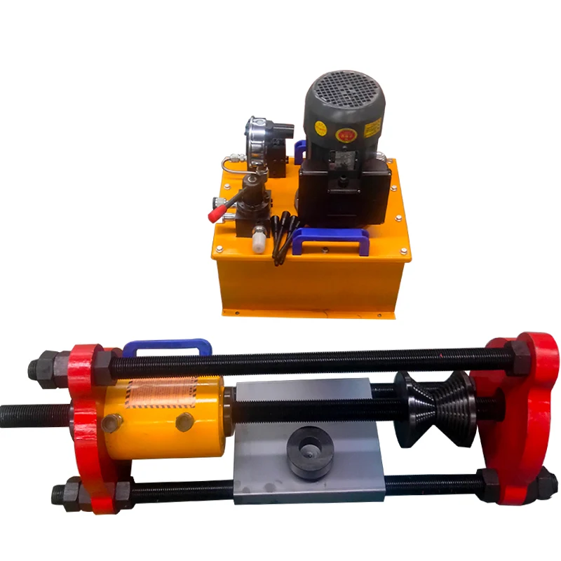 Construction Tool Electric Hydraulic Portable Track Pin Press And Bush Excavator Track Link Pin Press 100 Ton Track Pin Press
