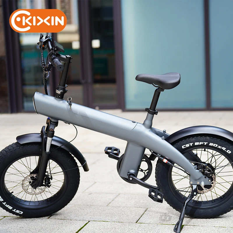 2024 Original Design Q3 20inch 750w 48v 13ah Electric Fatbike Mountain Bike Full Suspension Electronic Bike Bicycle Eu Usa Stock