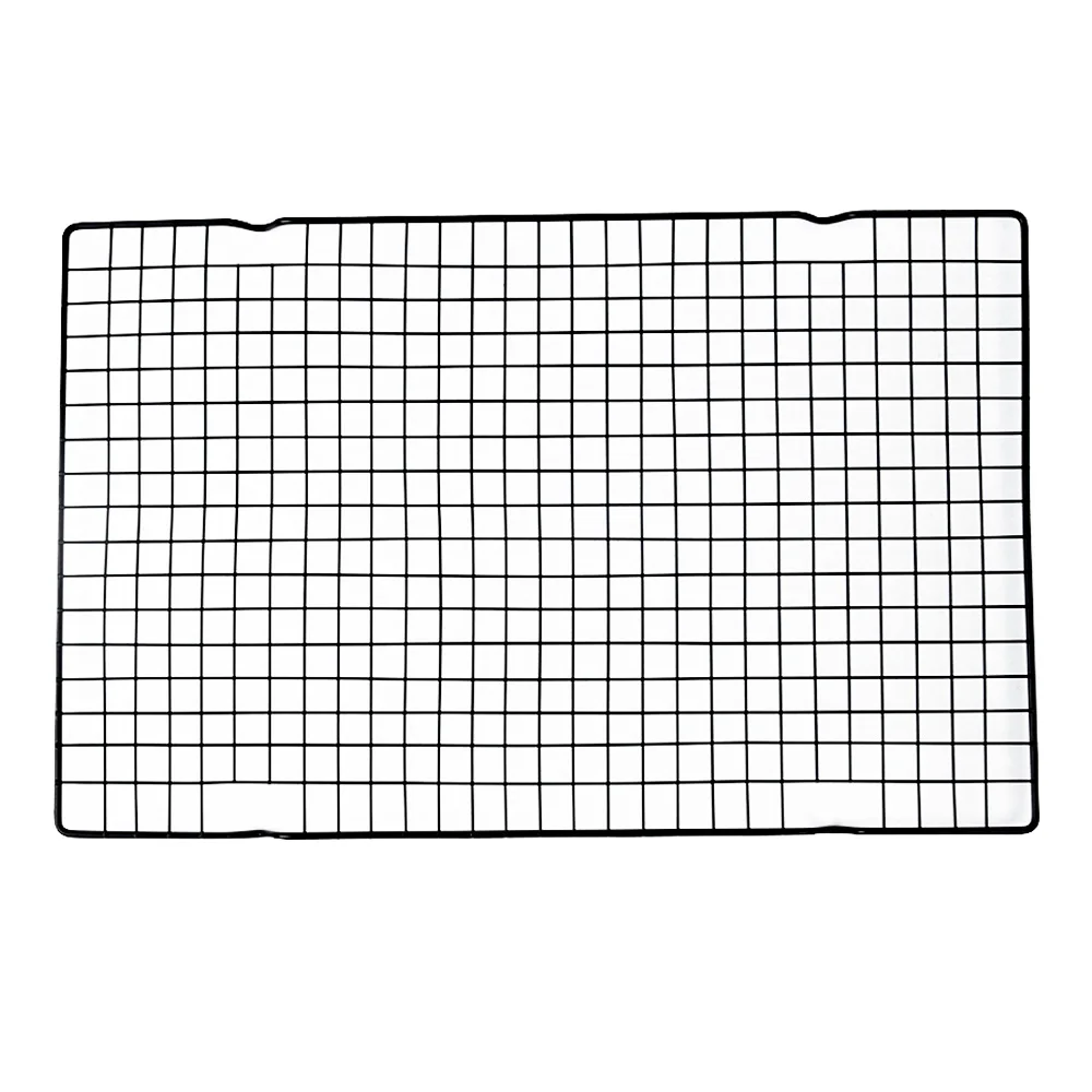 Factory Direct Sale premium Non Stick 40*25 cm Rectangular weber bbq wire grill net rack for baking or BBQ