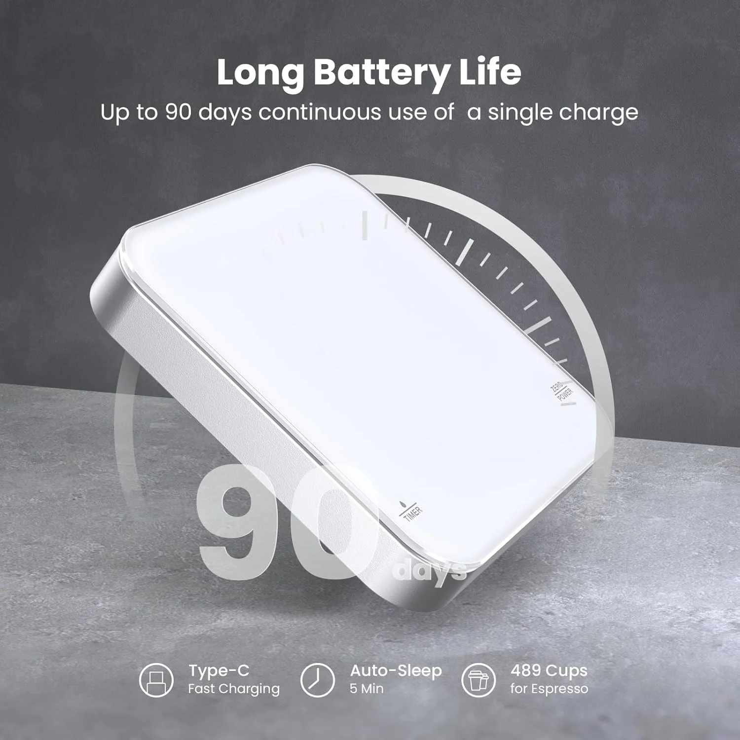 Wholesale Smart Digital USB Portable Highly Accurate Touch Household Kitchen Digital Coffee Scale