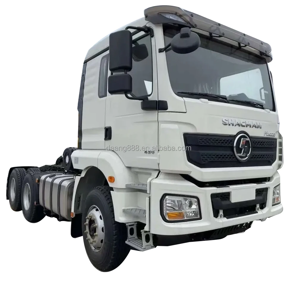 Chinese brand new Shacman H3000 6*4 heavy duty tractor truck head 400Hp LHD RHD with warranty and sleeping bed for Africa