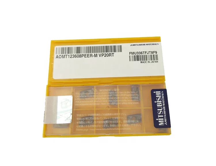 AOMT123608PEER-M VP20RT миц-фрезерные вставки карбида резка лезвием Сделано в Японии