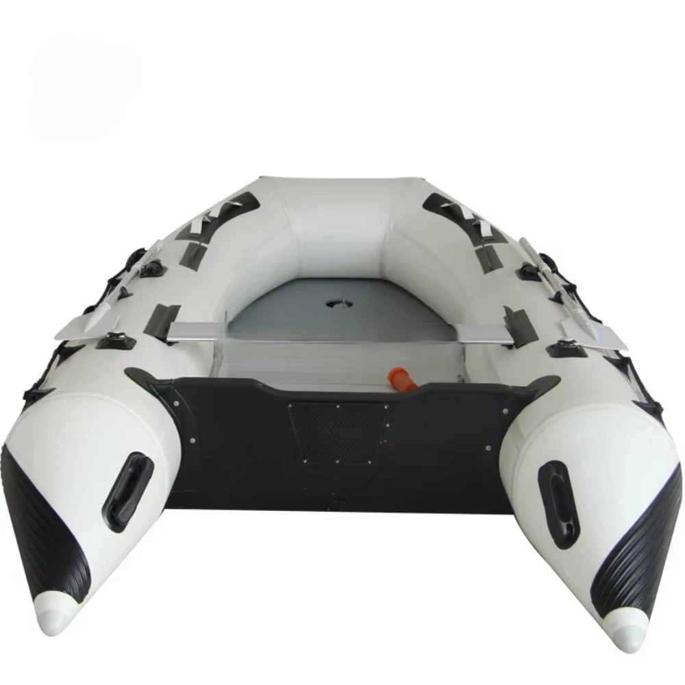 CNWAGNER Aluminum Floor Kayak Inflatable Fishing Boat
