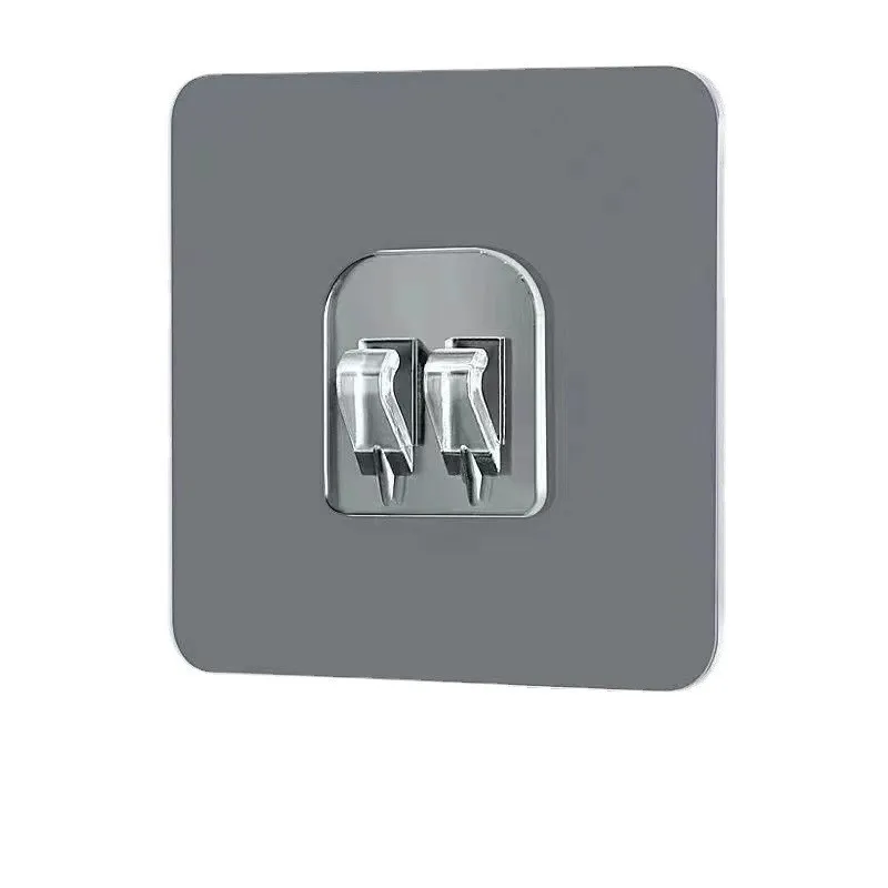 Wholesale Multifunction Strong Self Adhesive Hooks Transparent Wall Hooks For Kitchen Bathroom Bedroom Living Room