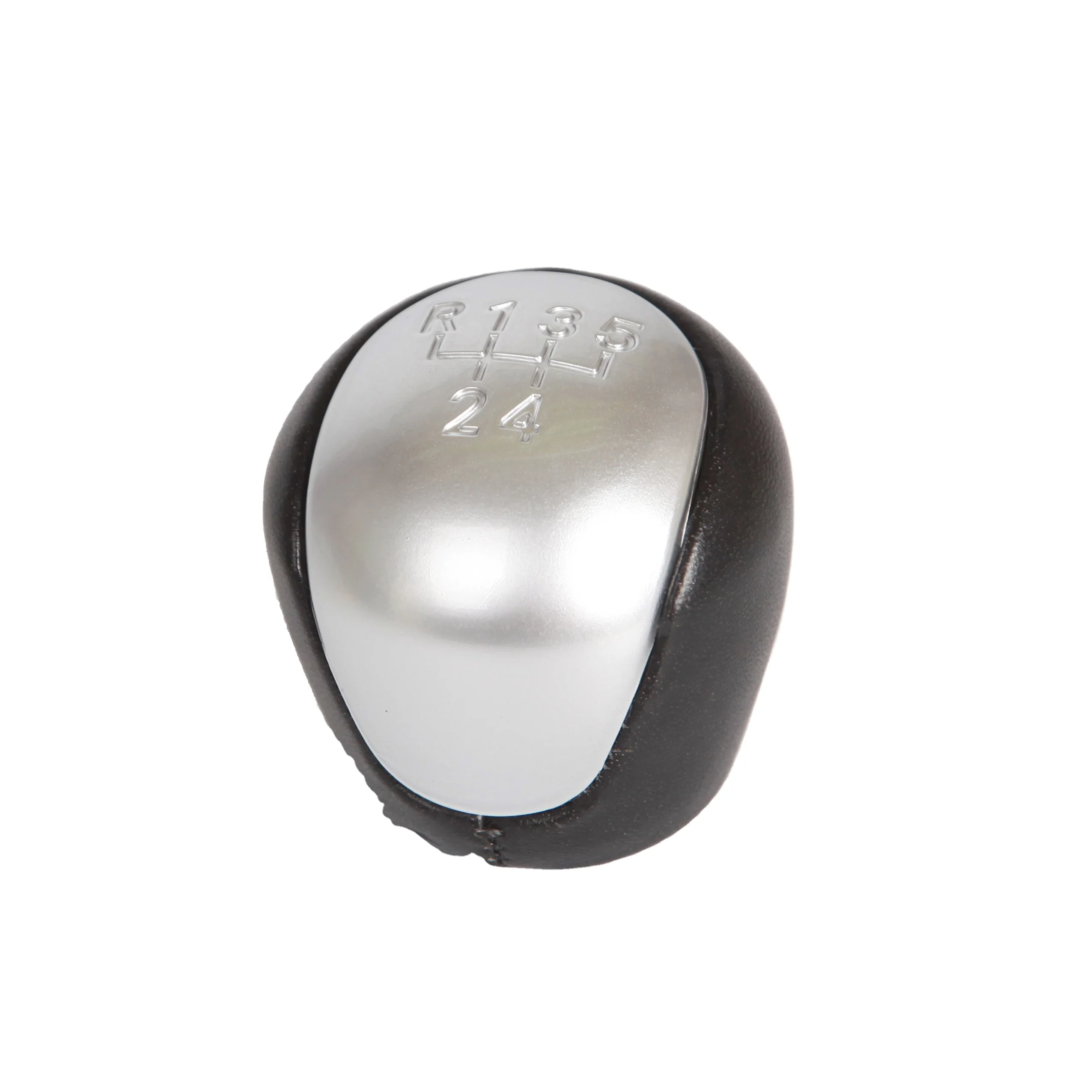 Manufacture leather 5 speed black car gear shift box knob suitable for Hyundai Elantra