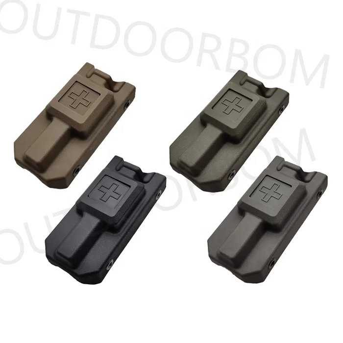 Outdoor Tactical Equipment Medical Box Plastic for Hiking Camping Hunting EMT Tourniquet Pouch Nylon Storage Box