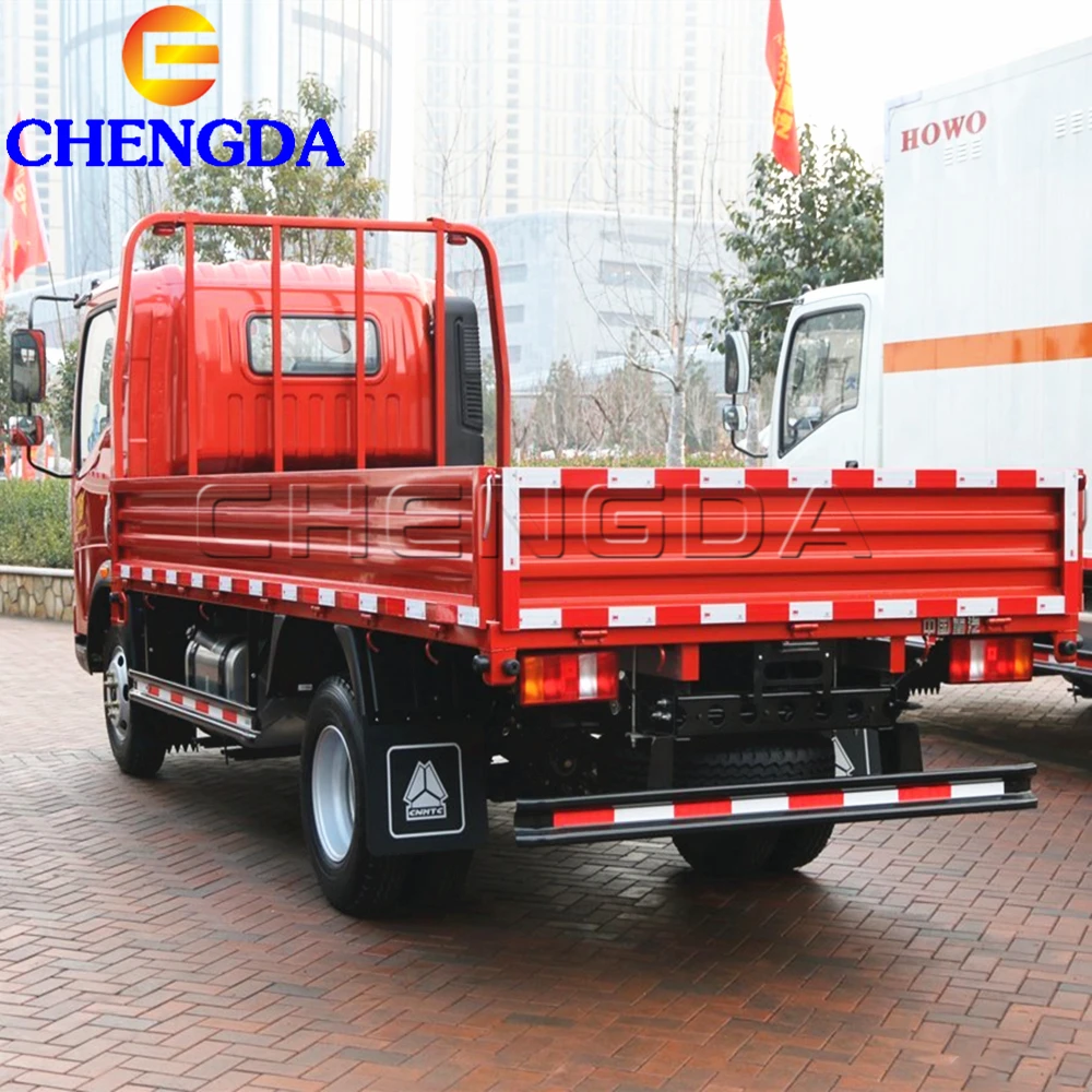 China Original Factory 1.7tons Light Truck Diesel Cargo Truck Automatic Sinotruck 4x2 Single Row Cargo Truck