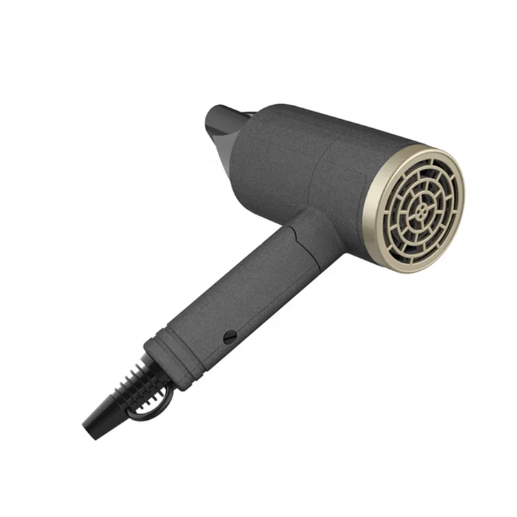 Biumart Foldable Hair Dryer High Watts Plastic Material flight Travel Small Hanging Loop Removable