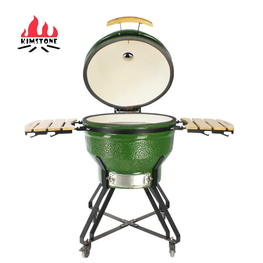 KIMSTONE commercial kamado wholesale 26 inch big egg ceramic barbecue grills high temperature resistance