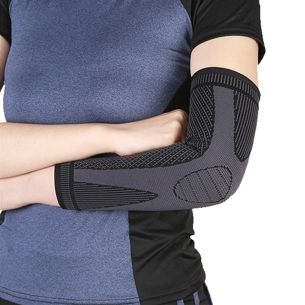 Fashion Custom Basketball Elbow Pads Support Compression Cycling Arm Sleeve Elbow Brace For Protective