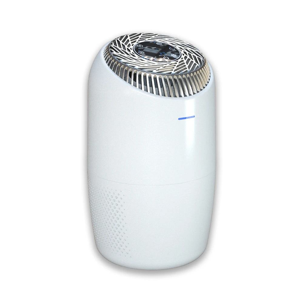 Portable purifier 180m3/h CADR smart mini electrostatic room Desktop air purifier HEPA filter 13