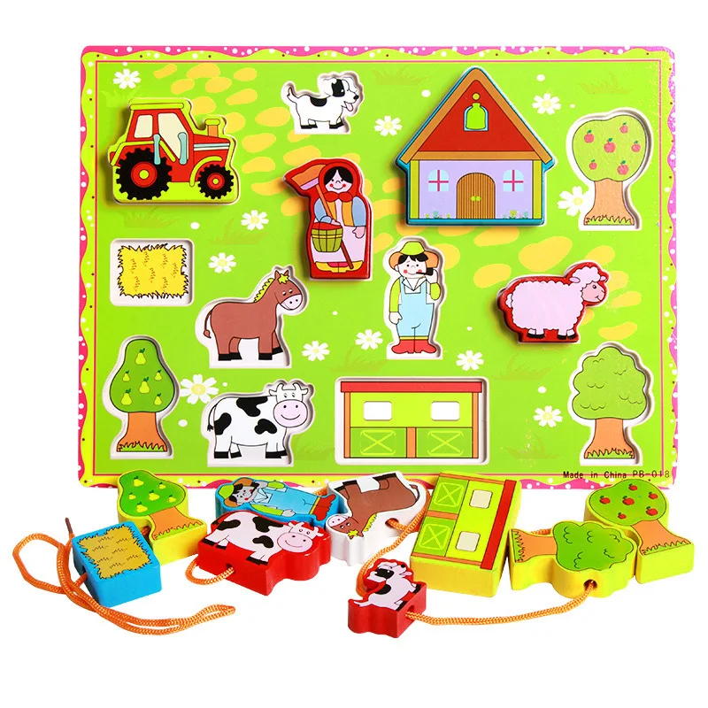 most popular Baby educational toy wood shape sorter toy