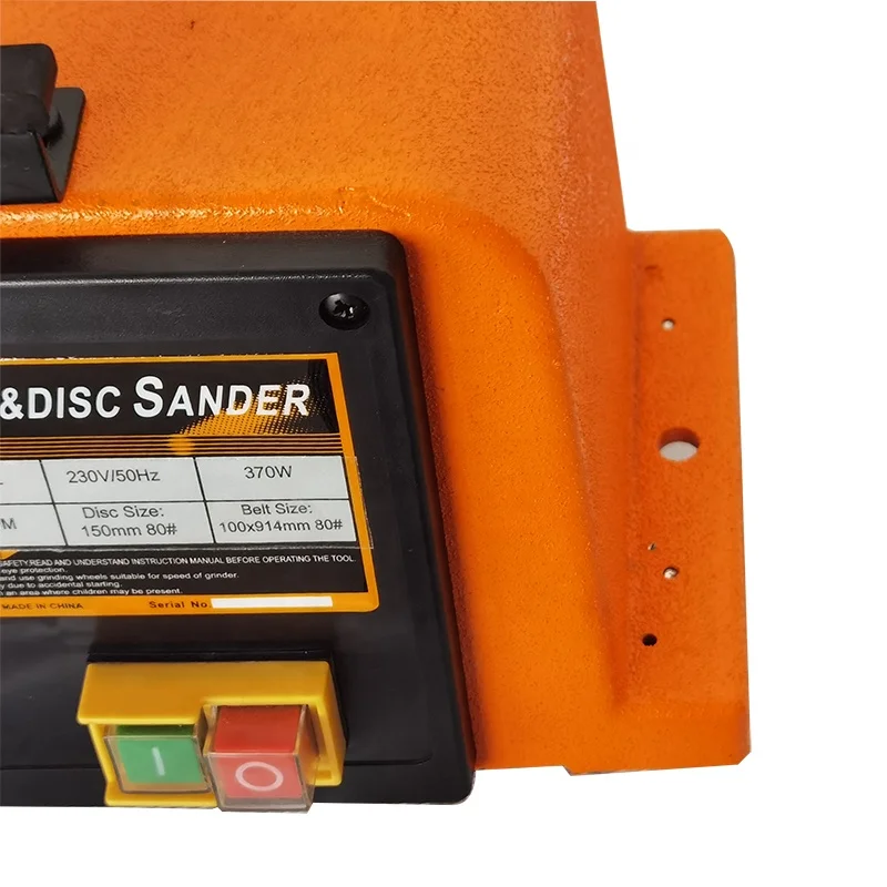 370W patent home use combo disc belt sander 4*36 lijadora de banda
