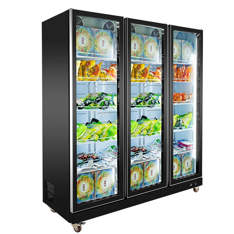 Super design lasting refrigeration equipment ice cream display chiller freezer