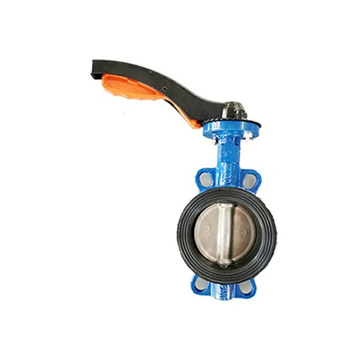 Ductile iron butterfly valve with micro metric handlefor general application OEM and ODM customized support test