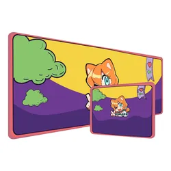 Vograce новый стиль пользовательский Печатный аниме игровой коврик для мыши из микрофибры