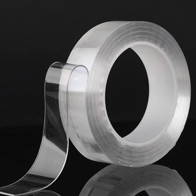 Manufacture Double-Sided Washable Adhesive Tape Strong Viscosity Self-Adhesive Rug Carpet Seaming Gel Transparent Nano Tape
