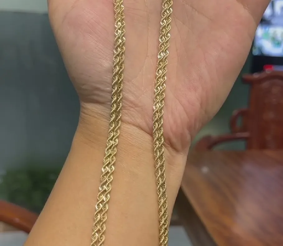 Automatic Jewelry Chain gold making machine Mini Rope Chain Making Machine for gold K gold Silver